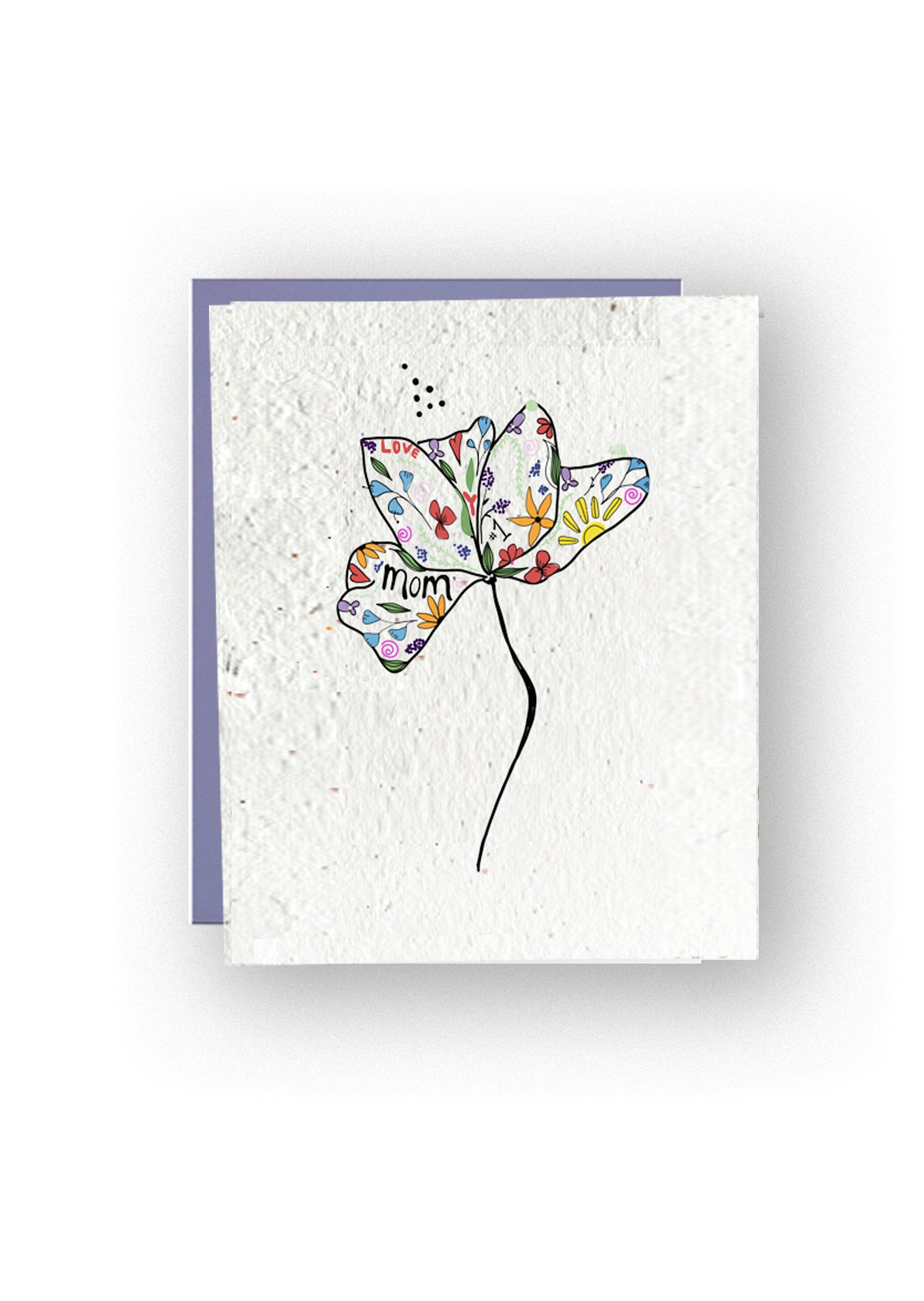 Blossoming Love: Wildflower Seed Paper Mother's Day Card