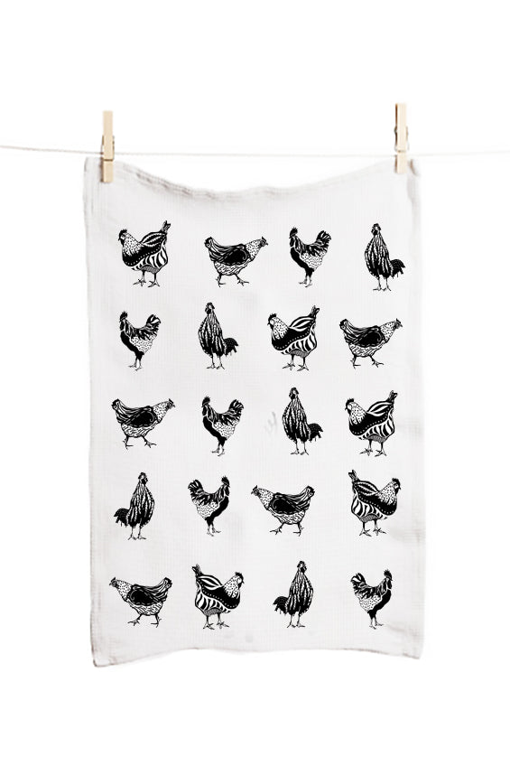 Chicken Farmer i still love you  || Tea Towel