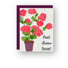 "Thoughtful Wishes: Feel Better" Wildflower Seed Paper Card