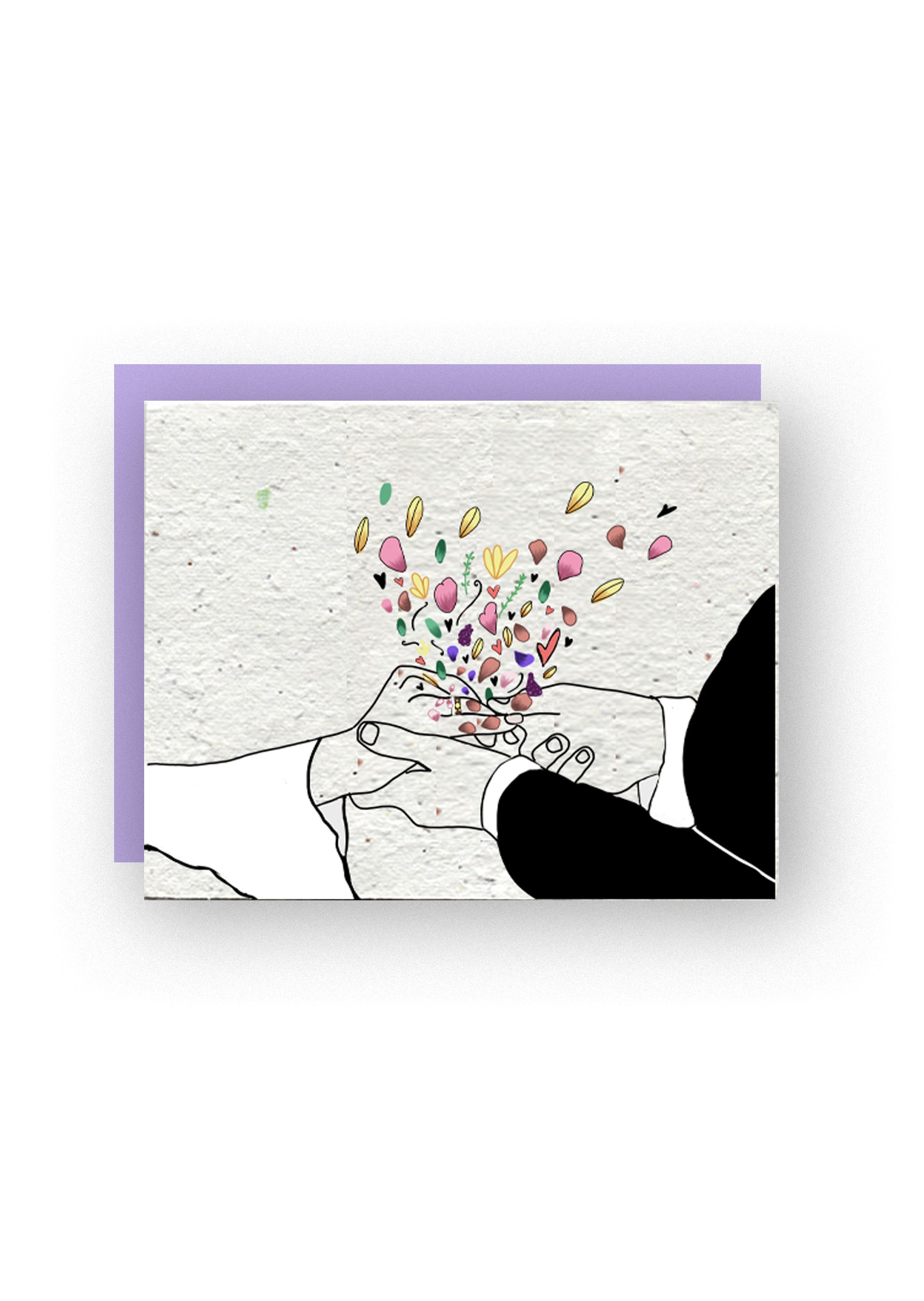 Revive & Bloom: Wedding Wildflower Seed Paper Card