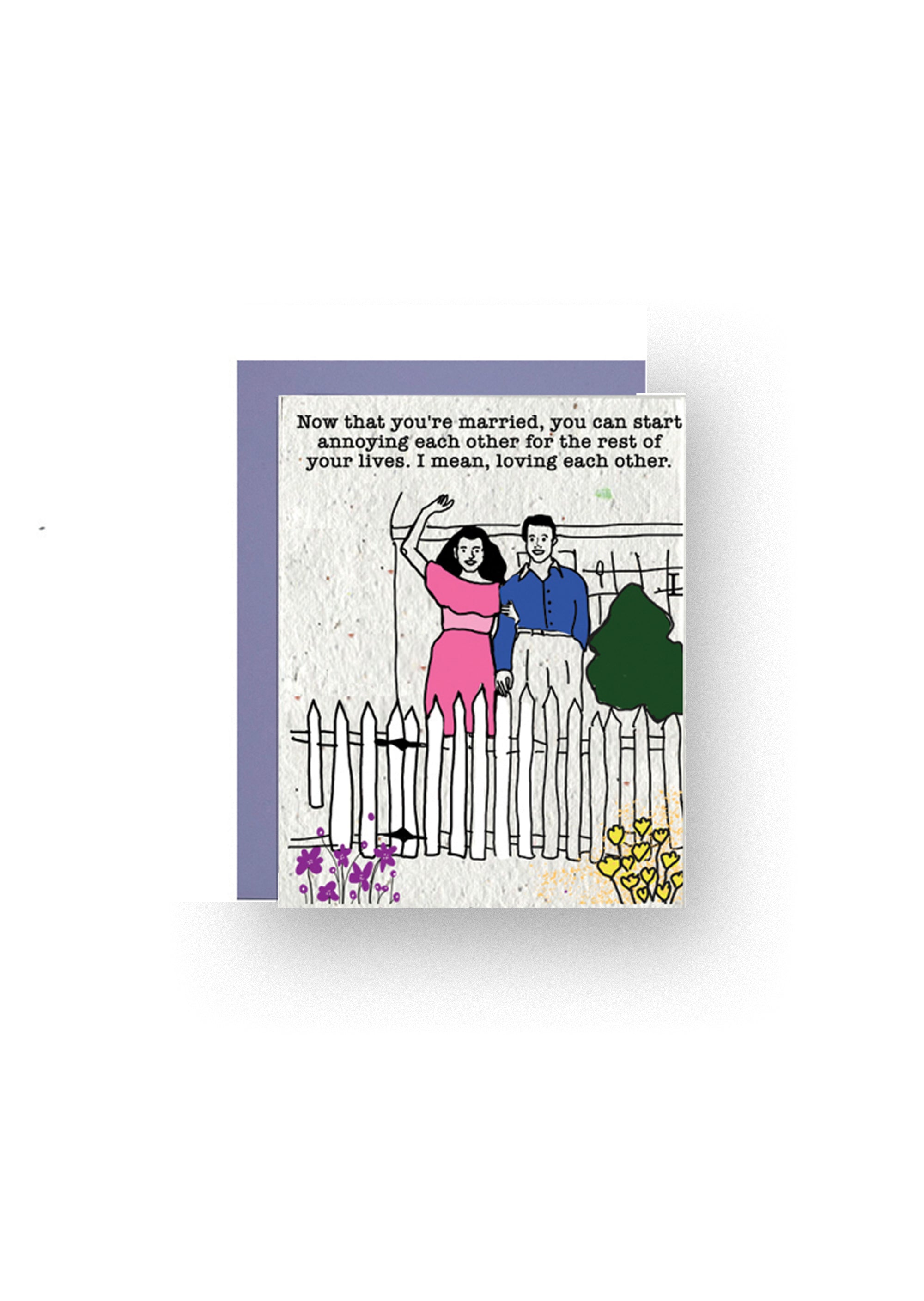 "Endless Laughter" Wildflower Seed Paper Card