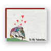 "To My Valentine" Wildflower Seed Paper Card