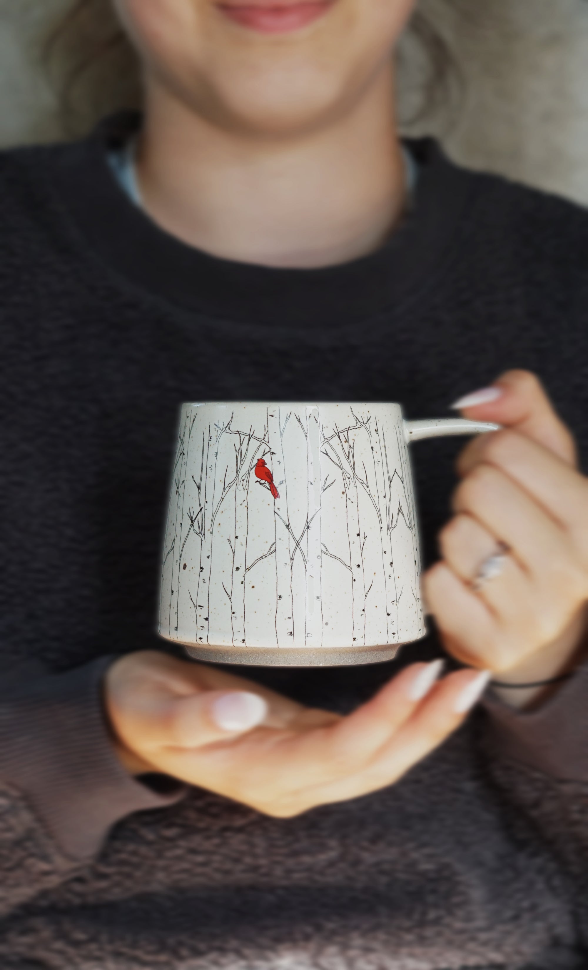 Cardinal In The Grove Mug