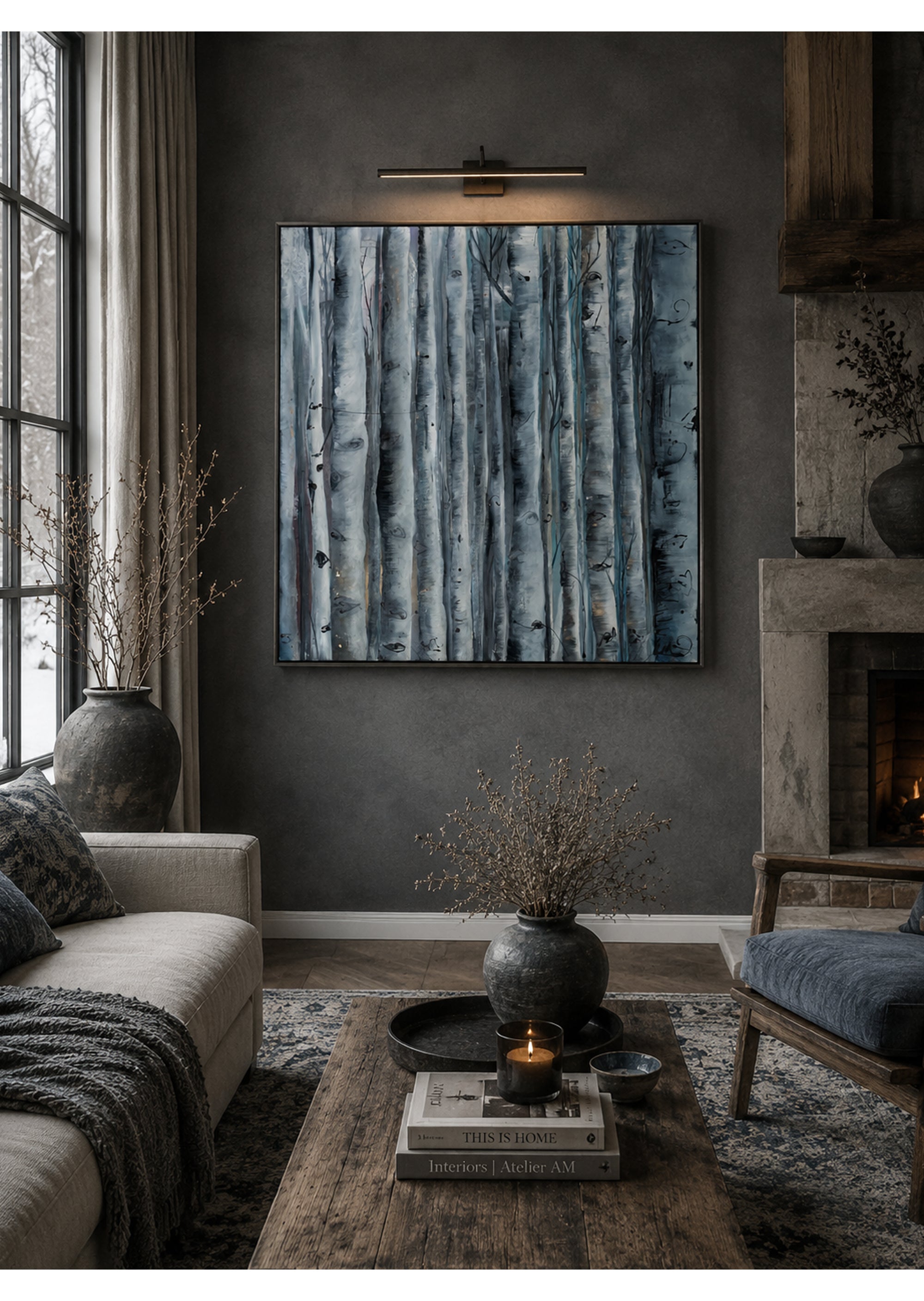 Blue Aspens-Prints