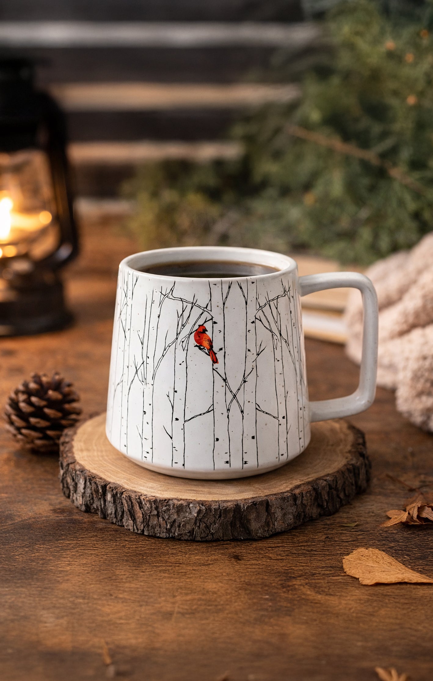 Cardinal In The Grove Mug