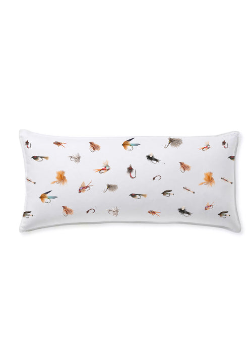 Fly Fishing Haven Throw Pillow