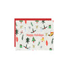 "Happy Holidays Mixed Design" Wildflower Seed Paper Card