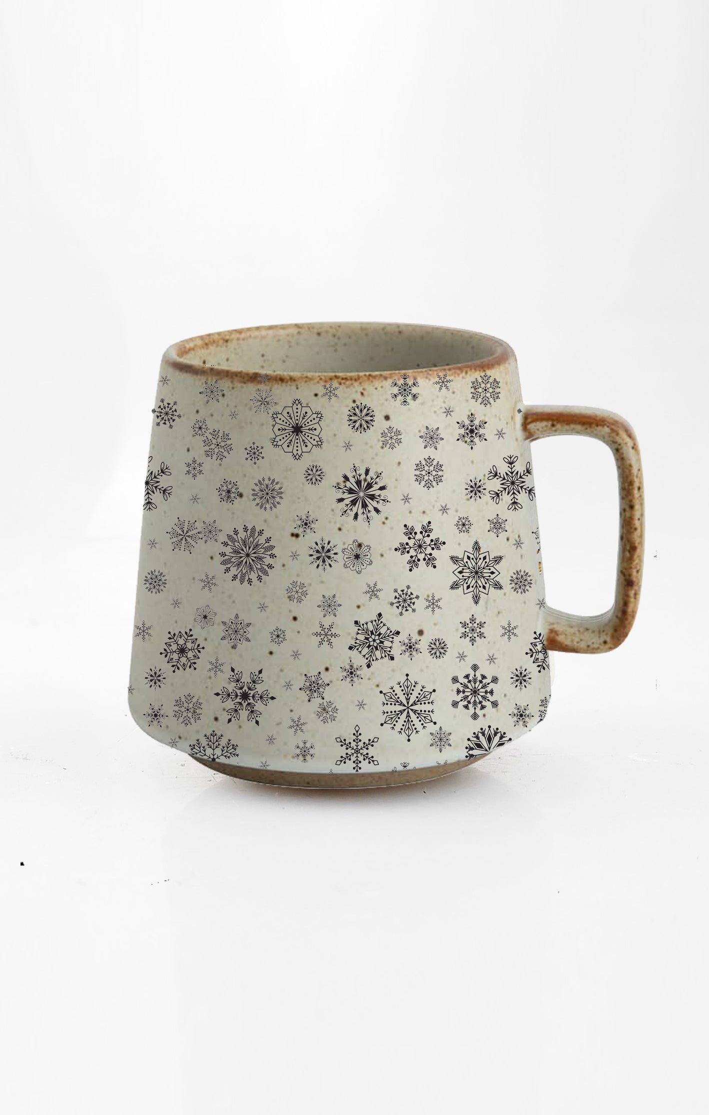 FrostFlake Stoneware Mug