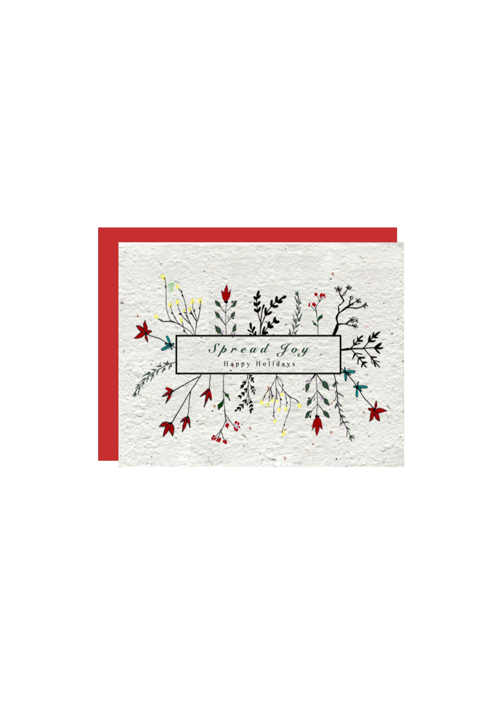 "Spread Joy" Wildflower Seed Paper Card