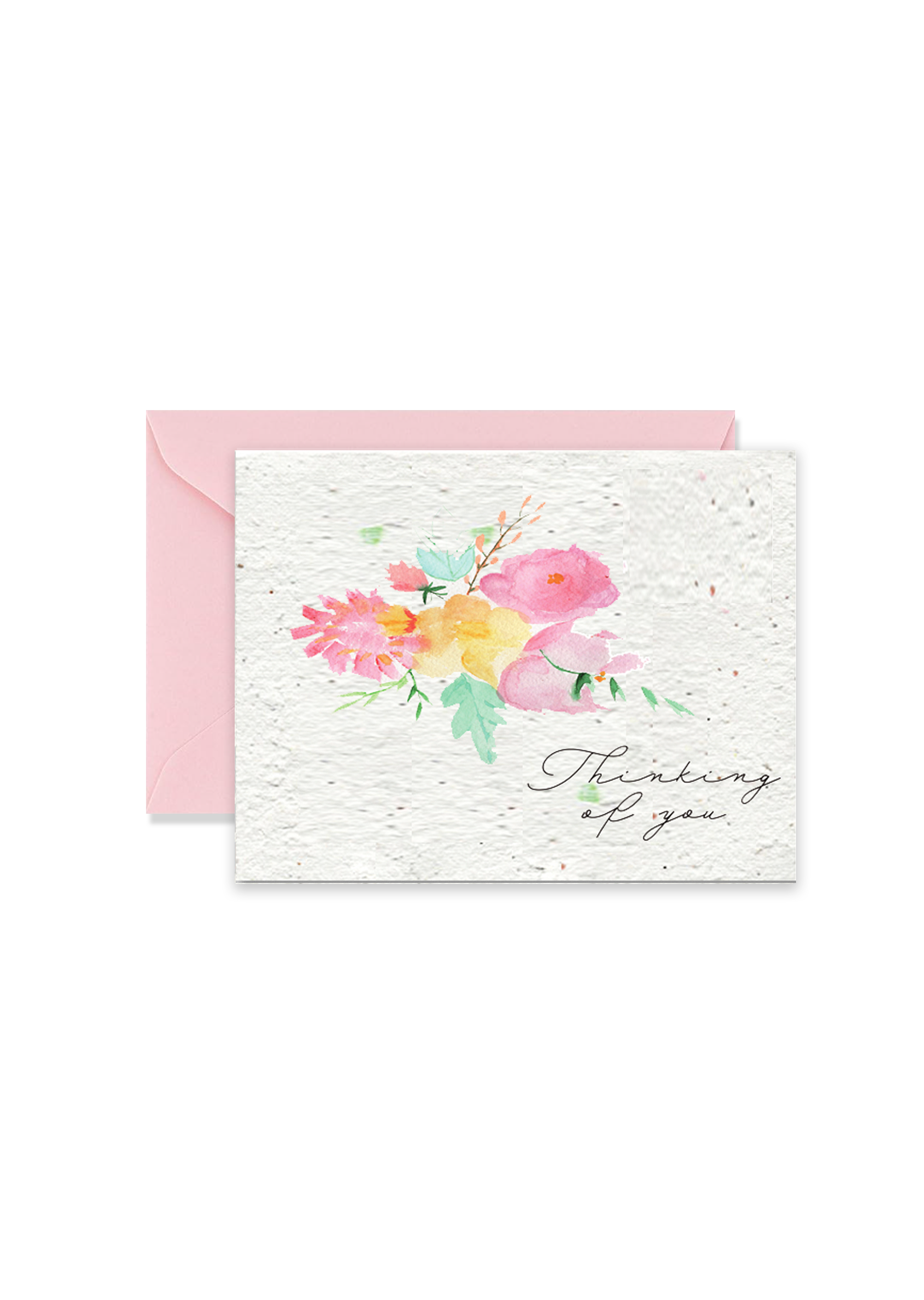 Thoughtful Wildflower Greeting Card