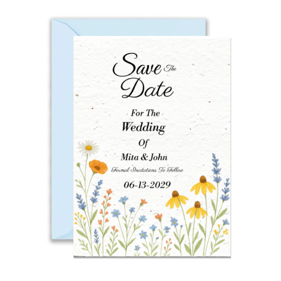 Wildflower Peaks Save The Date