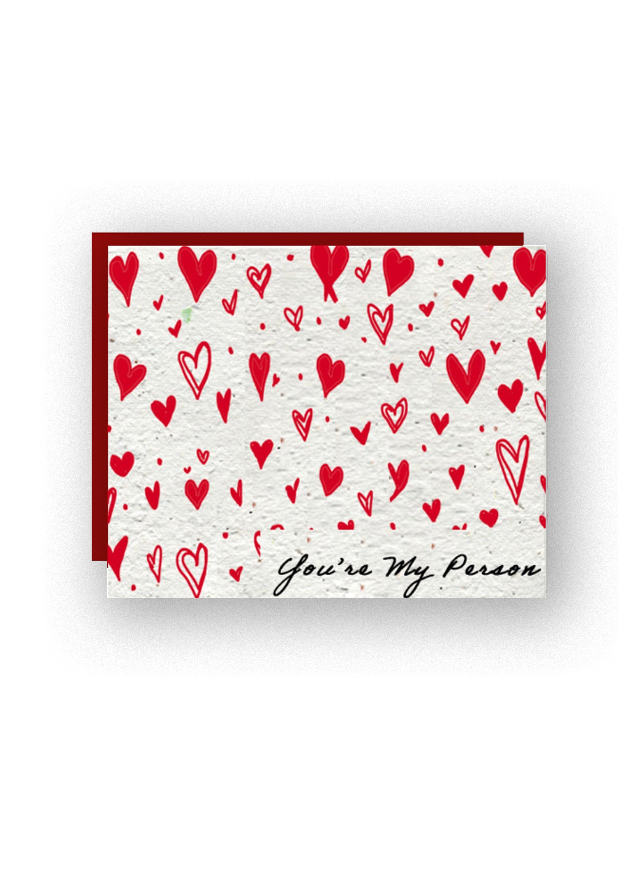 You're My Person Wildflower Seed Paper Card