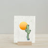 "Blooming Desert Wishes" Wildflower Seed Paper Card"