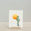 Blooming Desert Wishes Wildflower Seed Paper Card