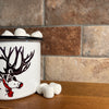 Reindeer Enamel Mug