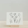 Tulips Letterpress Greeting Card