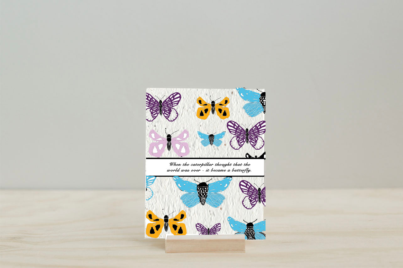 Butterfly Encouragement card