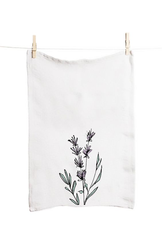 Lavender Bliss Tea Towel