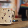 Ski Adventure Stoneware Mug: Embrace the Slopes