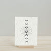 Moon Phase Wildflower Seed Paper Greeting Card